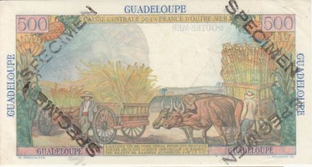 Guadeloupe 500 Francs Pointe-À-Pitre - 1946 Spécimen O.000