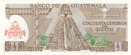 Guatemala 0.50 Quetzal 1982 - Tecun Uman