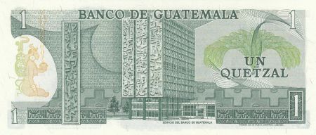 Guatemala 1 Quetzal 1981 Général José Maria Orellana - Série B V