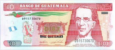Guatemala 10 Quetzales Gal Granados - Assemblé Nationale 1872 - 2015 (2017)