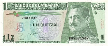 Guatemala GUATEMALA  GENERAL ORELLANA - 1 QUETZAL 1993 - NEUF