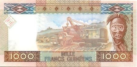 Guinée 1000 Francs 2006 - Femme - Bauxite