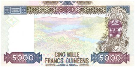 Guinée 5000 Francs 2012 - Femme - Barrage