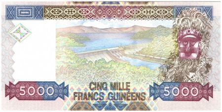Guinée 5000 Francs Femme - 50 ans de la Monnaie Guinéenne