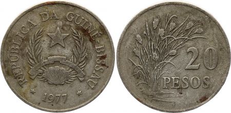 Guinée Bissau 20 pesos Guinée Bissau - 1977 - FAO