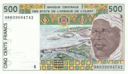 Guinée Bissau 500 Francs homme 1998- Guinée Bissau
