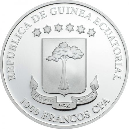 Guinée Equatoriale 1000 Francs - 2016 - Codex Gigas - Bible du Diable