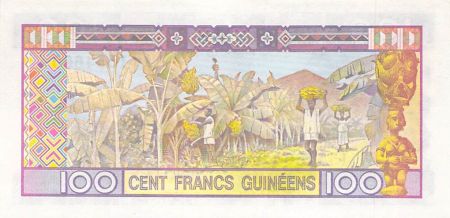Guinée GUINÉE - 100 FRANCS 1985