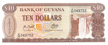Guyana GUYANA - 10 DOLLARS 1992 - NEUF