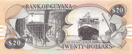 Guyana GUYANA - 20 DOLLARS 1996 - P.NEUF