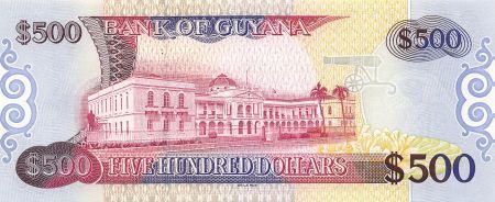 Guyana GUYANA - 500 DOLLARS 2002 - NEUF