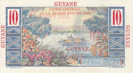 Guyane Française 10 Francs Colbert - 1946 Spécimen