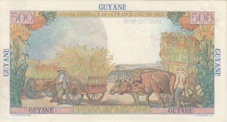Guyane Française 500 Francs Pointe à Pitre - 1946 Spécimen