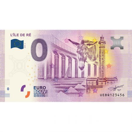 Guyane Française Billet 0 Euro Souvenir - Ile de Ré - France 2019