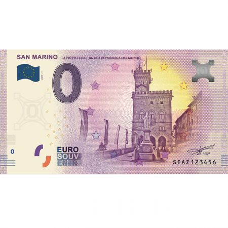 Guyane Française Billet 0 Euro Souvenir - Saint Marin 2019