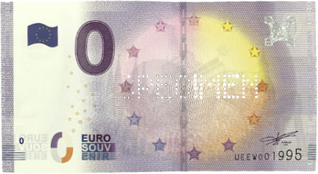 Guyane Française Billet 0 euro Souvenir - SPECIMEN perforé