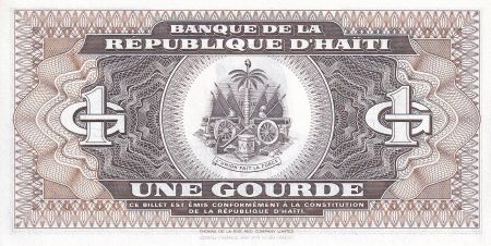 Haïti 1 Gourde - Toussaint L\'Ouverture - Armoiries - 1993 - P.NEUF - P.259