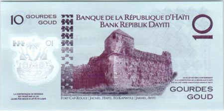 Haïti 10 Gourdes - Sanite Belair - Bicentenaire de L\'independance d\'Haïti - Polymer - 2014 - Neuf - P.279