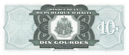 Haïti HAITI - 10 GOURDES 1991 - P.NEUF