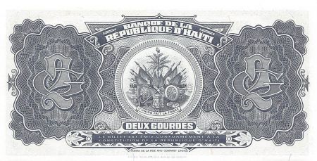 Haïti HAITI - 2 GOURDES 1992 - NEUF