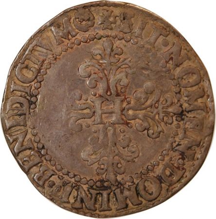 HENRI III - FRANC ARGENT 1582 F ANGERS