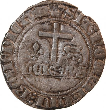 HENRI VI - BLANC AUX ECUS 1422 / 1453 PARIS