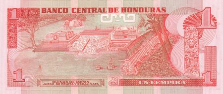 Honduras 1 Lempira Indien 1980 - Lempira Série BF