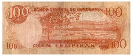Honduras 100 Lempiras Valle - Ecole nationale