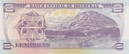 Honduras 2 Lempiras - Marco A. Soto - Ile du Tigre - 2016 - Série AG - P.97c