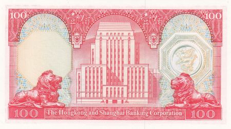 Hong-Kong 100 dollars Hong-Kong - 1983 - Armoiries - Série ZC