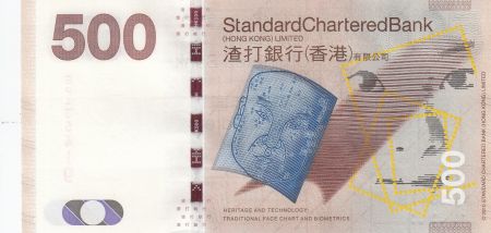 Hong-Kong 500 Dollars, Standard Chartered Bank - 2014