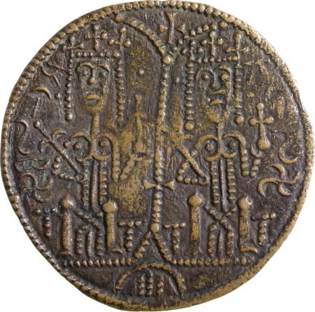 Hongrie 1 Follis, Béla III (1172-1196) - Rois & Marie