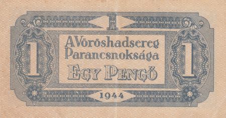 Hongrie 1 Pengö 1944 - Bleu-gris 2ème ex