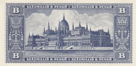 Hongrie 100 000 000 B-Pengö 1946