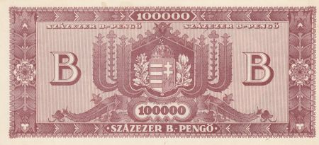 Hongrie 100 000 B-Pengö 1946
