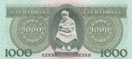 Hongrie 1000 Forint 1993 - Bartok Bela