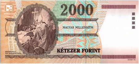 Hongrie 2000 Forint Couronne de St Stéphane - 2000