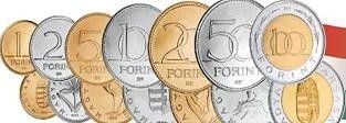 Hongrie SET.1 Série 7 pièces 1 à 100 Forint