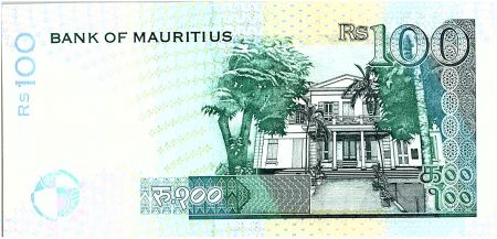 Ile Maurice 100 Rupees, R. Seeneevassen - Batiment - 1998 - P.44