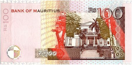 Ile Maurice 100 Rupees, R. Seeneevassen - Batiment - 1999 - P.51 a
