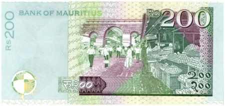 Ile Maurice 200 Rupees A. R. Mohamed - Marché - 2013