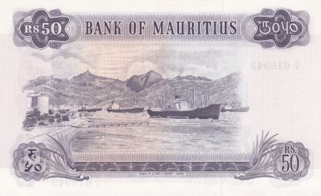 Ile Maurice 50 Rupees Elisabeth II - Série A.8 - Neuf - P.33c