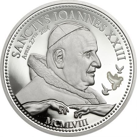 Iles Cook 2 Dollars 2014 - Canonisation du Pape Jean XXIII