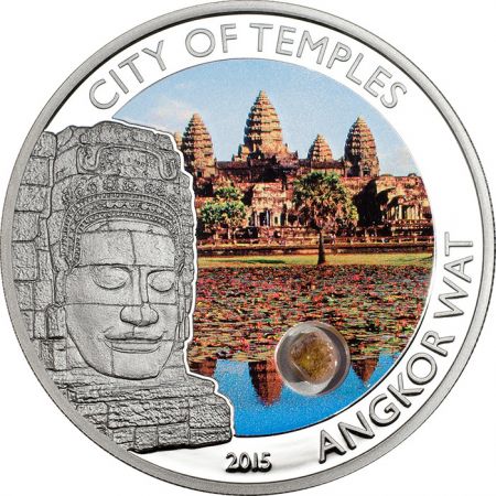 Iles Cook 5 Dollars - 2015 - Angkor Wat