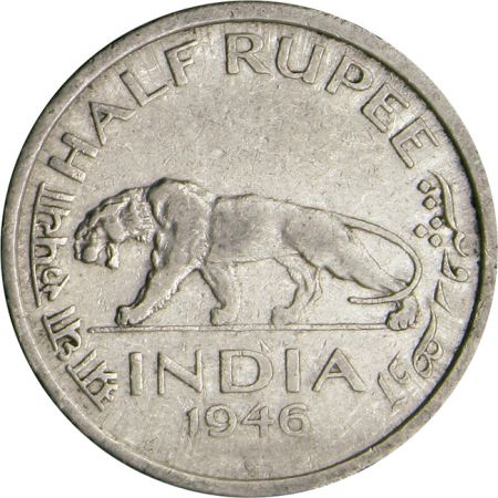 Inde Lot 3 pièces INDE 1946 et 1947
