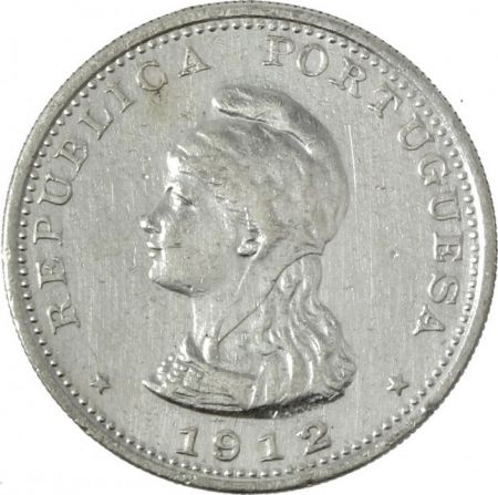 Inde Portugaise 1 Rupia Liberté - 1912