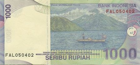 Indonésie 1000 Rupiah Kapitan Pattimura
