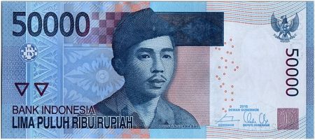 Indonésie 50000 Rupiah Gusti Ngurah Rai - 2016