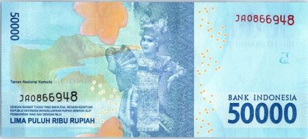 Indonésie 50000 Rupiah Ir. H. D. Kartawidjaja - 2016 (2017)