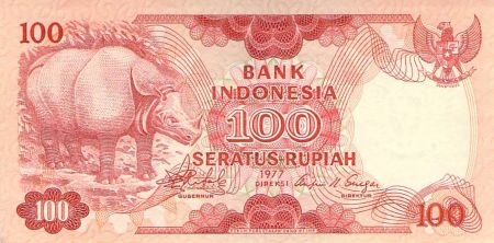 Indonésie INDONESIE - 100 RUPIAH 1977